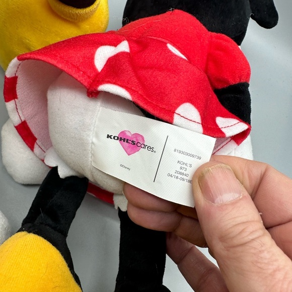 Walt Disney Mickey and Minnie Mouse stuffed dolls - Picture 8 of 12